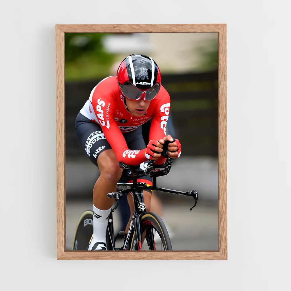 Poster Criterium dauphine – affiche Cyclisme (vue 4)